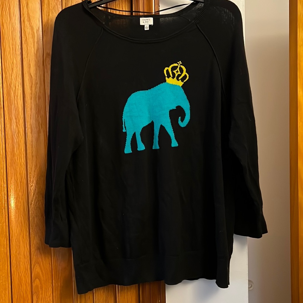 Adorable elephant sweater